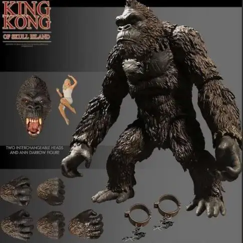 

Godzilla King Kong Movable Joints Dinosaur Monster Shin Godzilla King Movie Version Action Figure Model Desktop Toys Gift