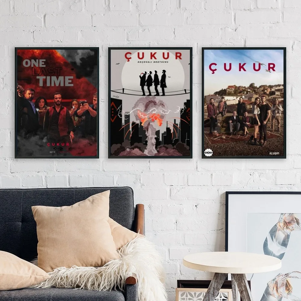 Турецкий ТВ Y-серия-G-cukкуры-W постер крафт клуб бар бумага искусство живопись