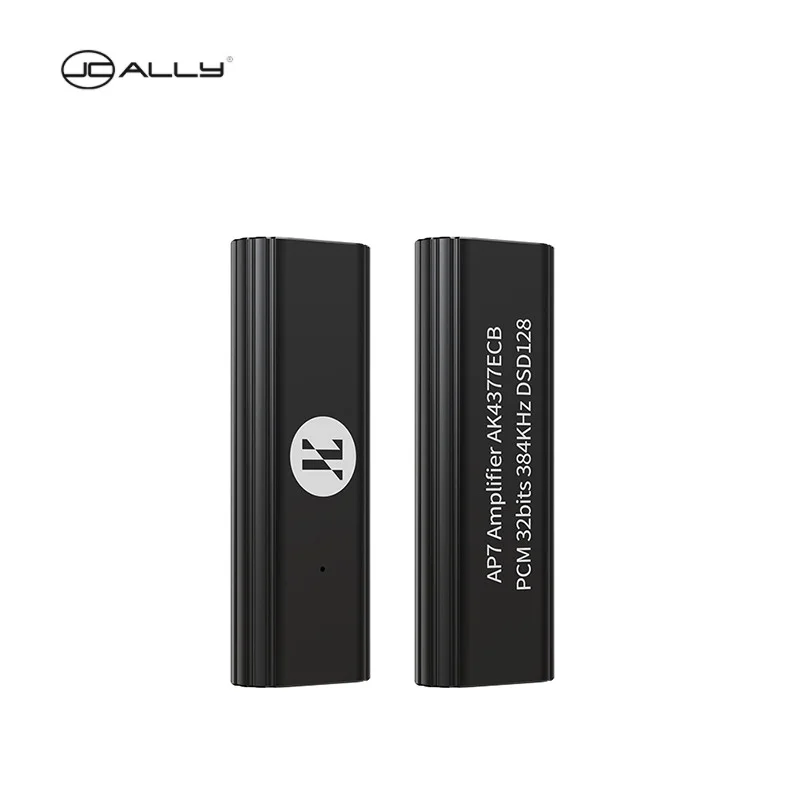 

JCALLY AP7 Portable DAC Amplifier With AK4377ECB Phones AMP Supports PCM 32bit/384kHz DSD128 Type C to 3.5mm Headphone Amplifier