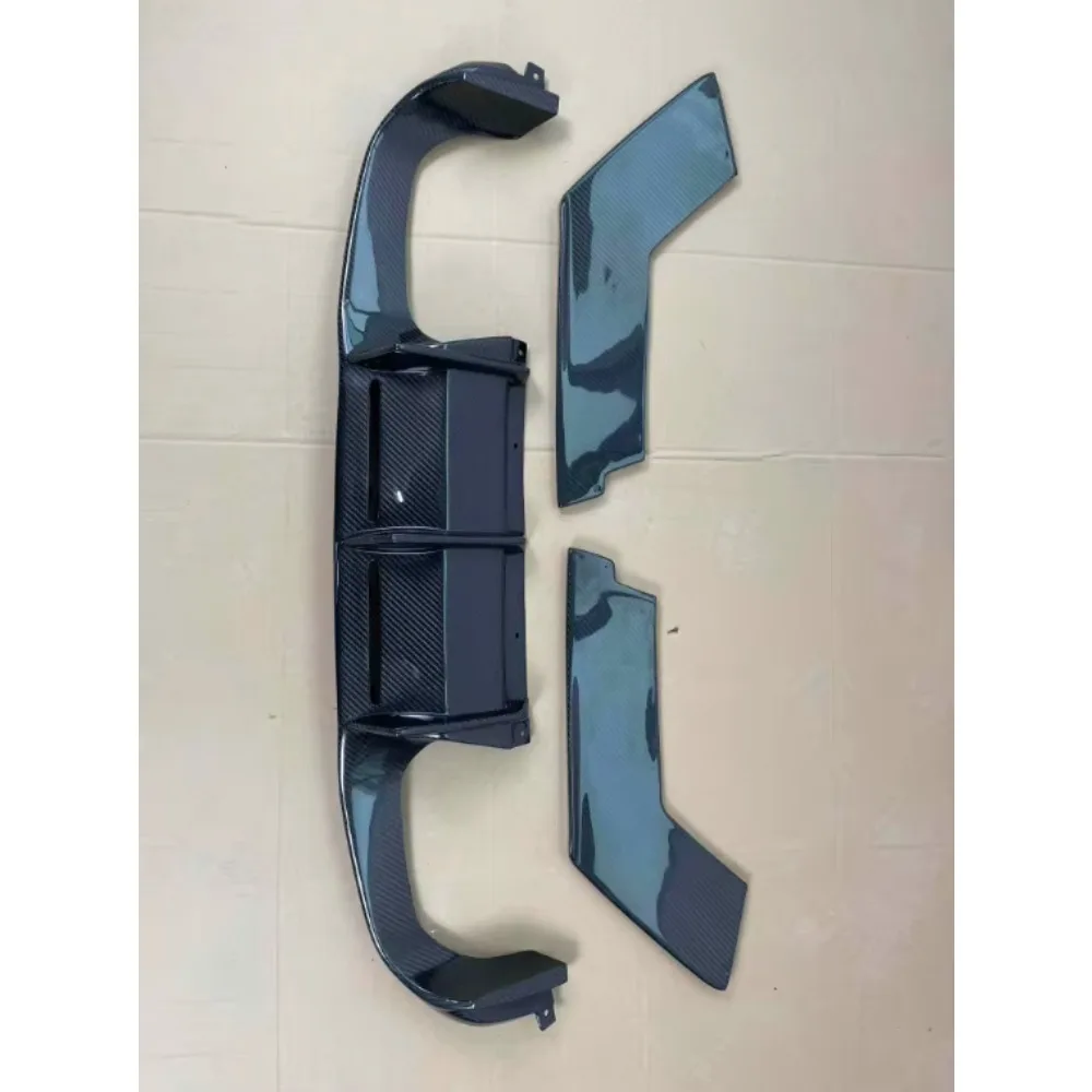 Диффузор для заднего бампера из углеродного волокна BMW M2 F87 M2C MTC Style 2014-2022