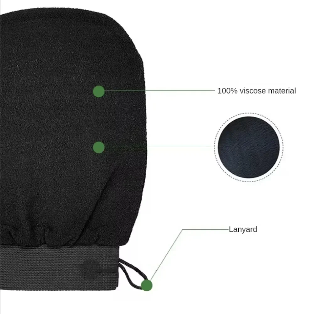 1 шт. Hammam для душа утолщенная ванна волшебная перчатка-пилинг отшелушивающее