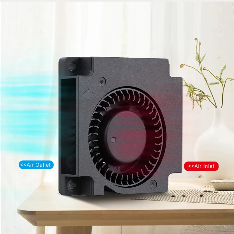 5Pieces Gdstime DC 5V 12V 24V 2PIN 4510 Sleeve Turbo Blower Fan 45mm 4.5cm 45x45x10mm 3D Printer Cooling Micro Cooler - купить по