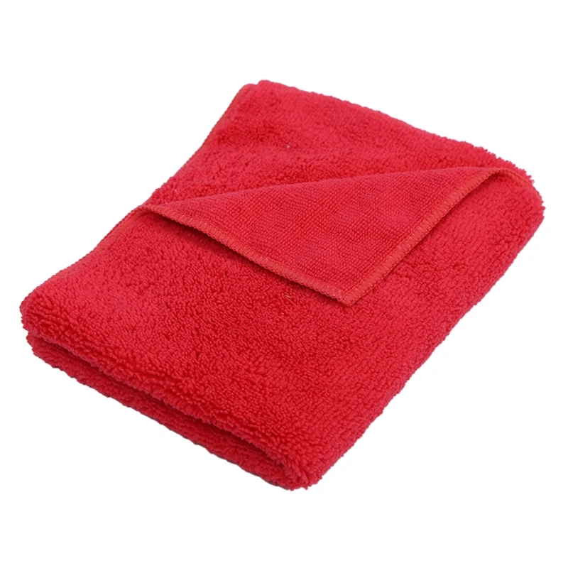 

Car Wash Towel Detailing Microfiber Rag Cleaning Drying Tool Kitchen Household Washing Softer Highly Absorbent Lint Free