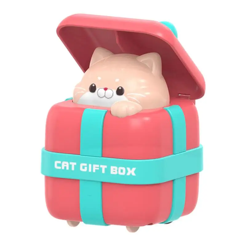 

Pull Back Vehicle Toys Cartoon Cat Animal Car Toys Funny Cute Vivid Interactive Push & Go Car Toys For Christmas Birthday