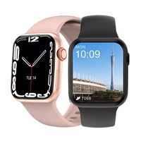 2022 smart watch 1 8 inch full touch iwo smartwatch bluetooth calls watches men women fitness bracelet series 7 for android ios