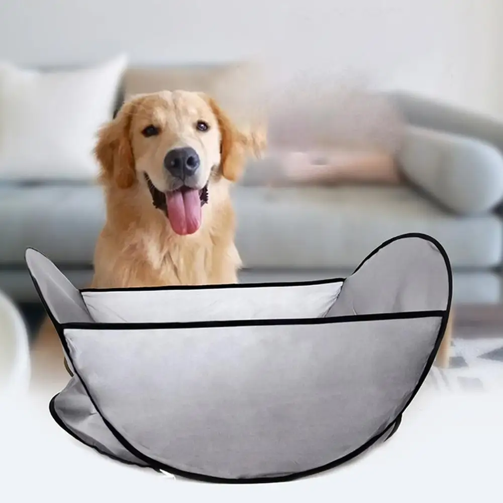 

Pet Barber Bib Grooming Care Foldable Pet Clipping Basket Shaving Trim Cleaning Cats and Dogs Universal Cleaning Tools