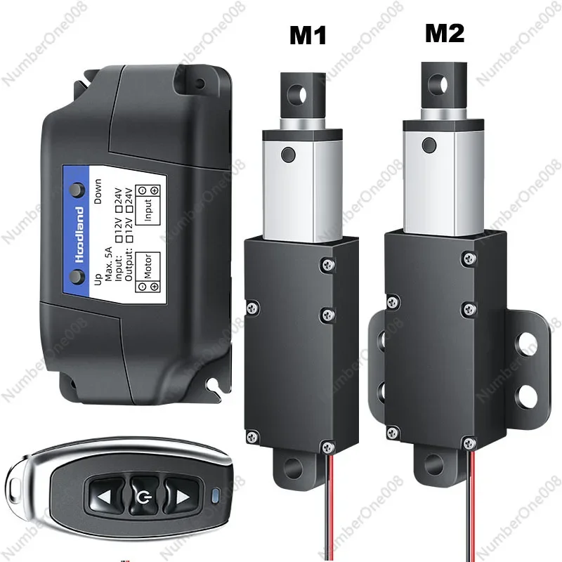 Бесплатная доставка маленький линейный привод 12 В/24 В 10 мм 15 максимальная сила 33