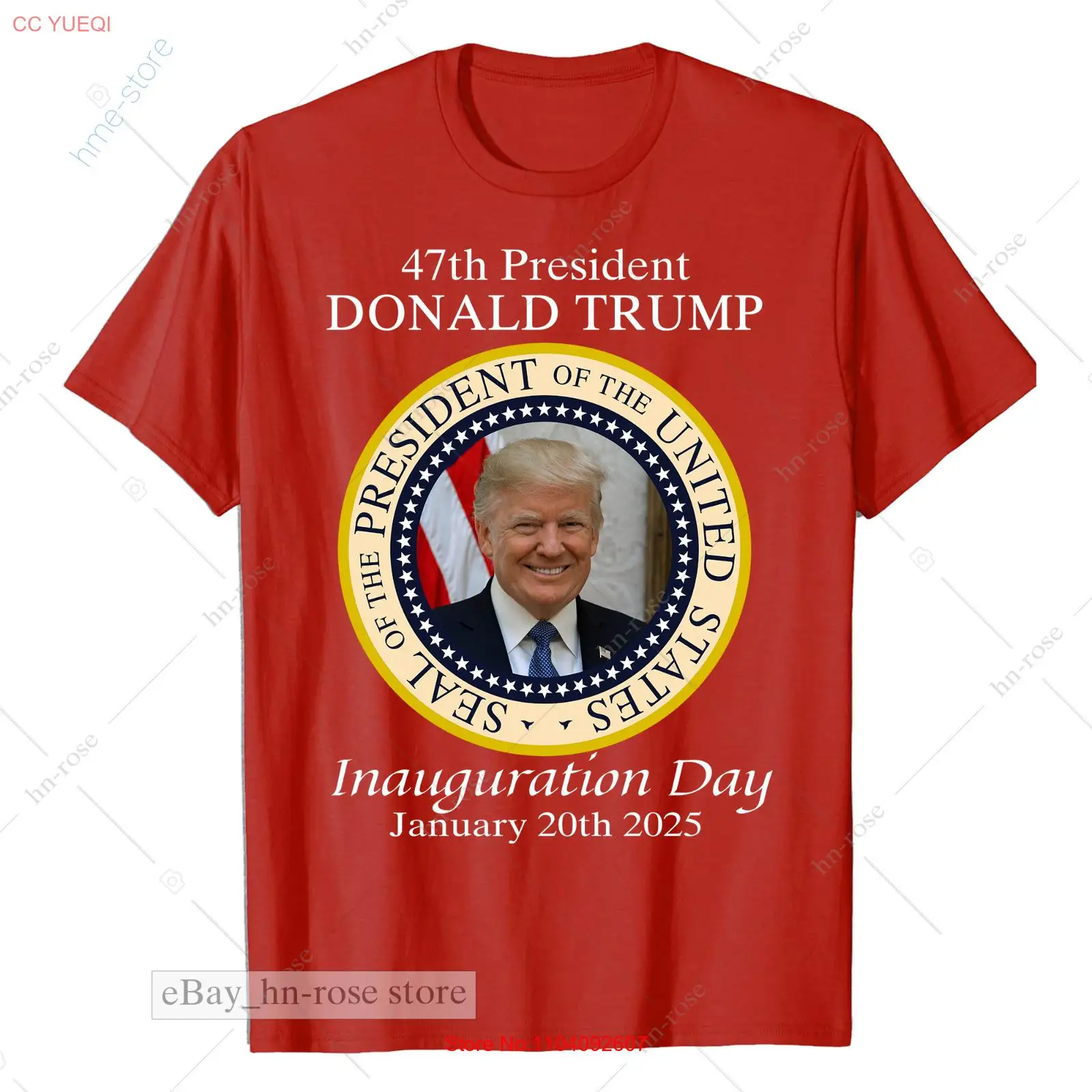 Официальная рубашка Trump President Inauguration Day Donald 25