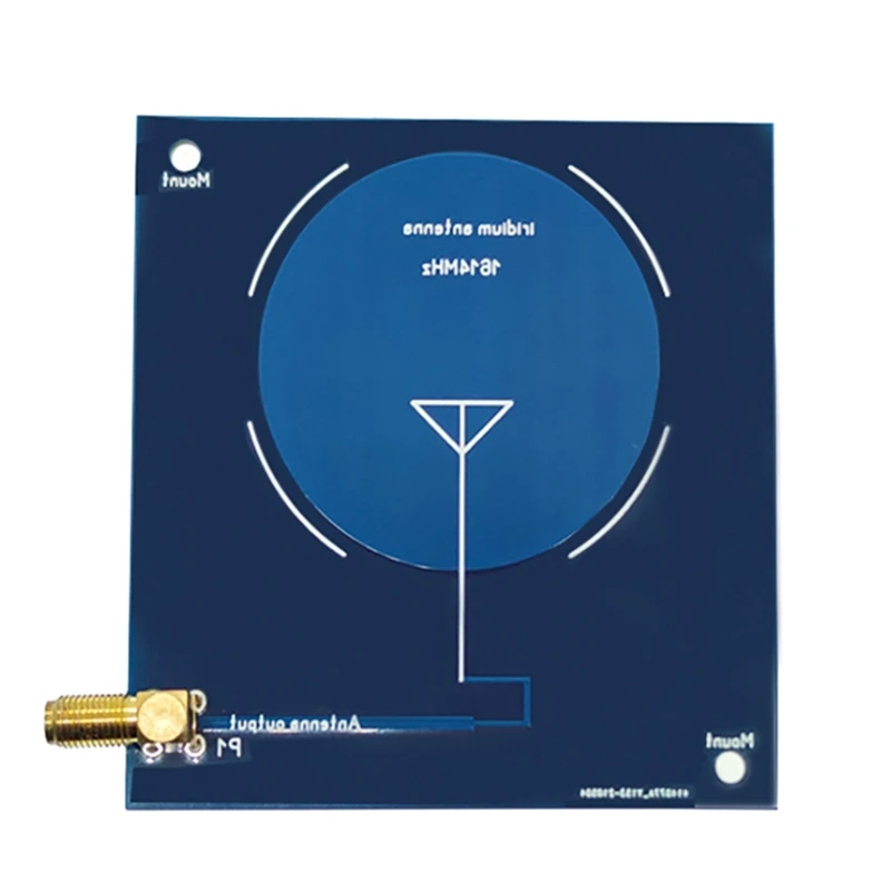 PCB Antenna 1.614Ghz Iridium Antenna SMA Female Patch Gain: 3.1