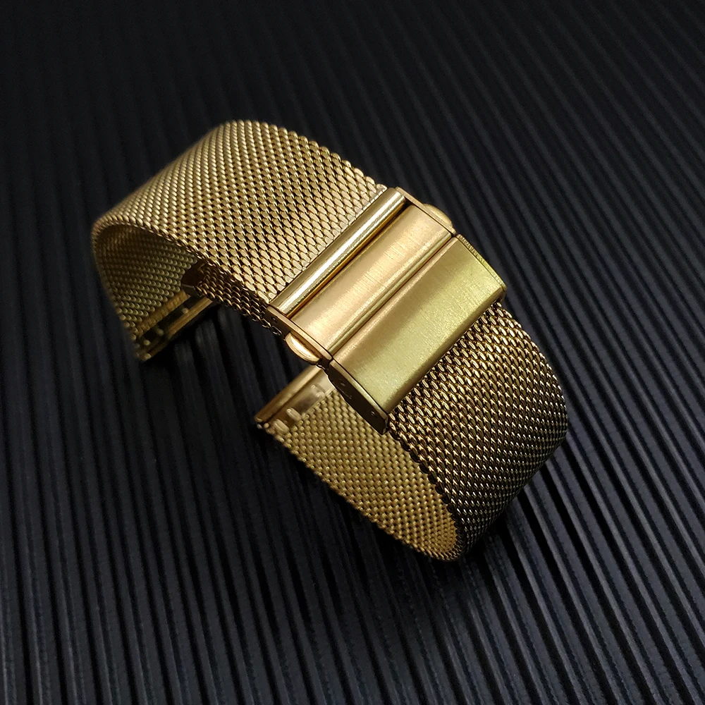 

For Huami Amazfit GTS Wrist Band Metal Stainless Steel Milanese Strap for Amazfit GTR Stratos 3 Bip Watch Bracelet Watchband
