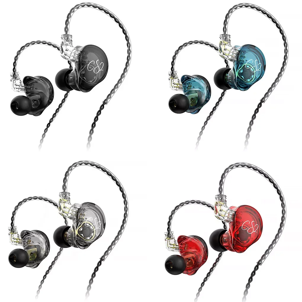 

NEW IN CS2 Hi-FI Earphones wich micDynamic HIFI Bass Earbuds Sports Headphones Game Headset For TRN ST1 TA1 BA15 VX MT1