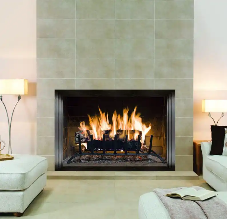 

Fireplace Wall Sticker, Wall Mural, Wall Covering, Wall Decal, Wall Art, Peel and Stick, Self Adhesive, Fire 8