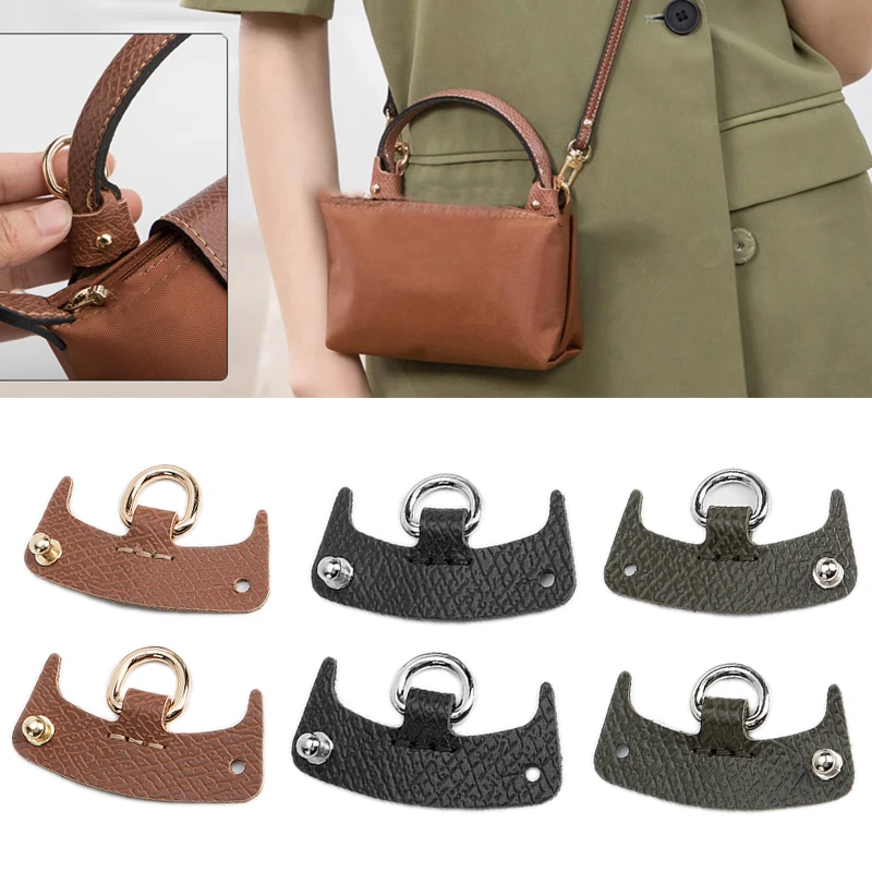 

Bag Transformation Accessories Punch-free Shoulder Strap Crossbody Conversion Hanging Buckle 1Pair Leather Single-purchase