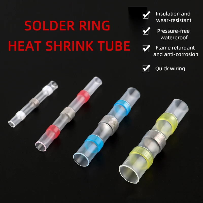 10/20/50 шт., Термоусадочные соединители для проводов