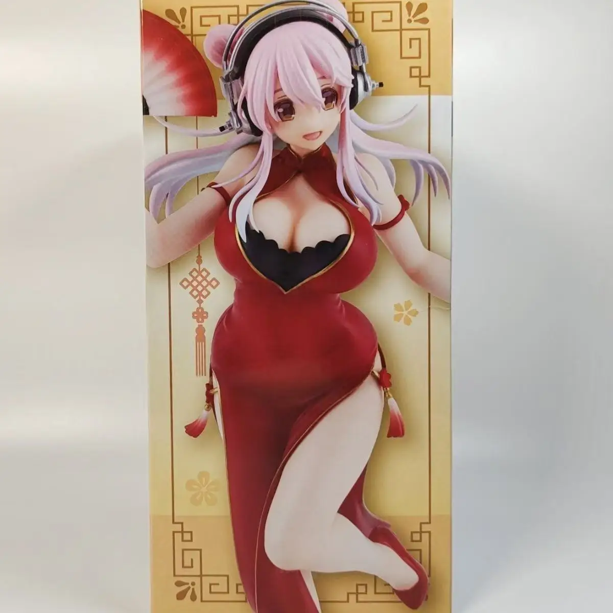 Фото В наличии оригинальная фигурка Furyu SUPER SONICO Trio-Try-iT — китайское платье, версия. Аниме Фигурки Украшения Коллекция моделей игрушек №1