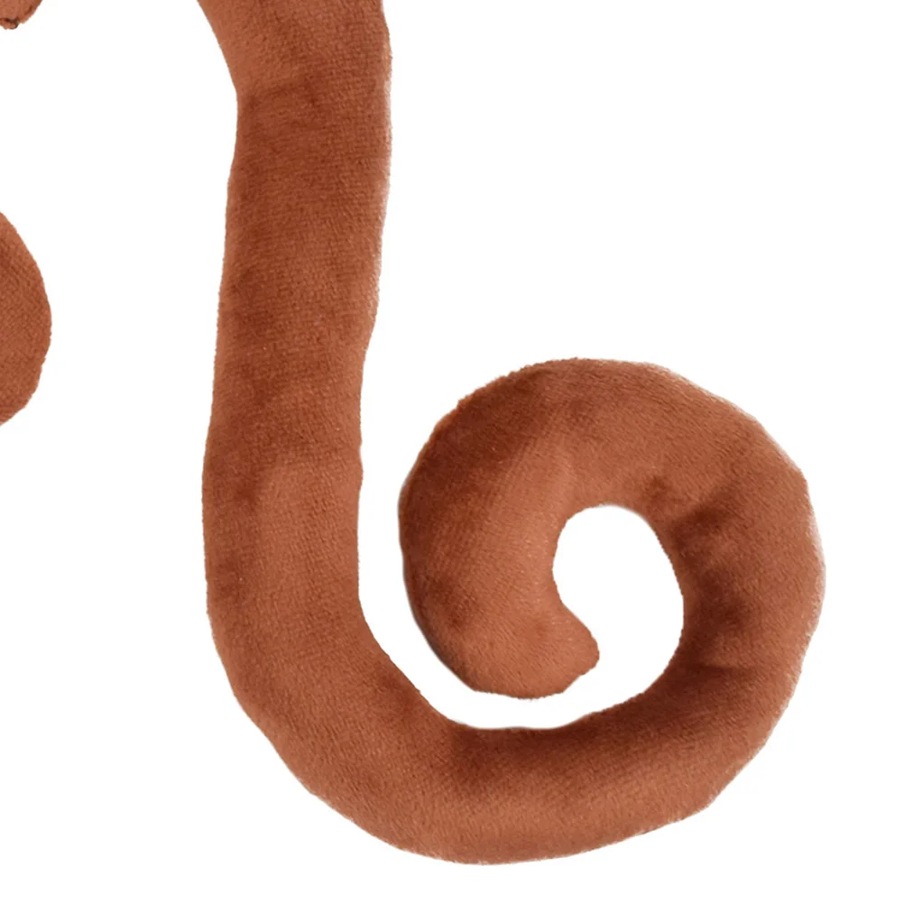 Повязка на голову обезьяны с хвостовыми ушками для детей реквизит фотосессии