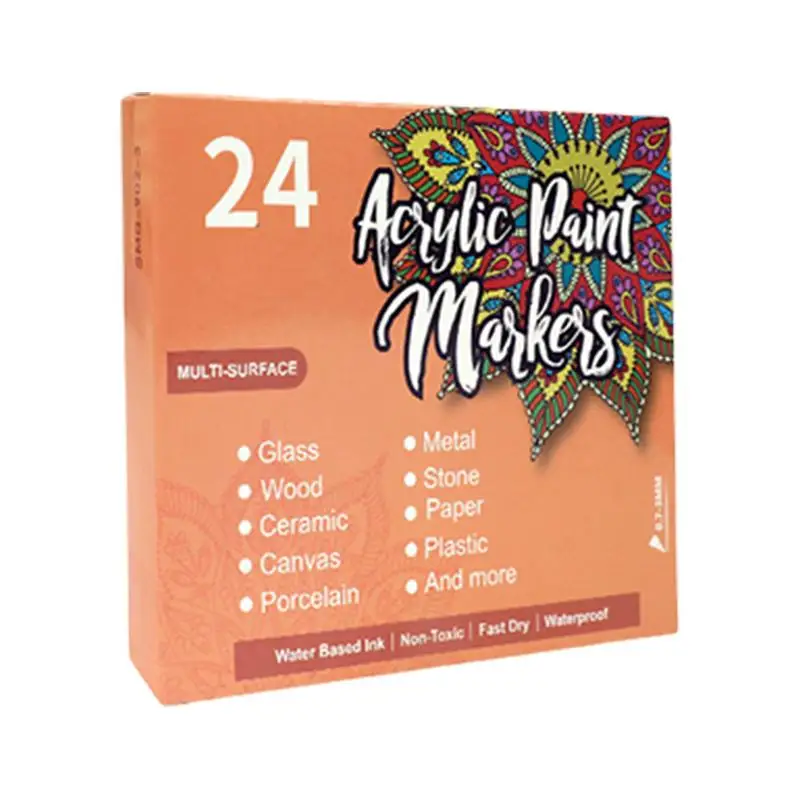 

Акриловые маркеры, 12-36 цветов