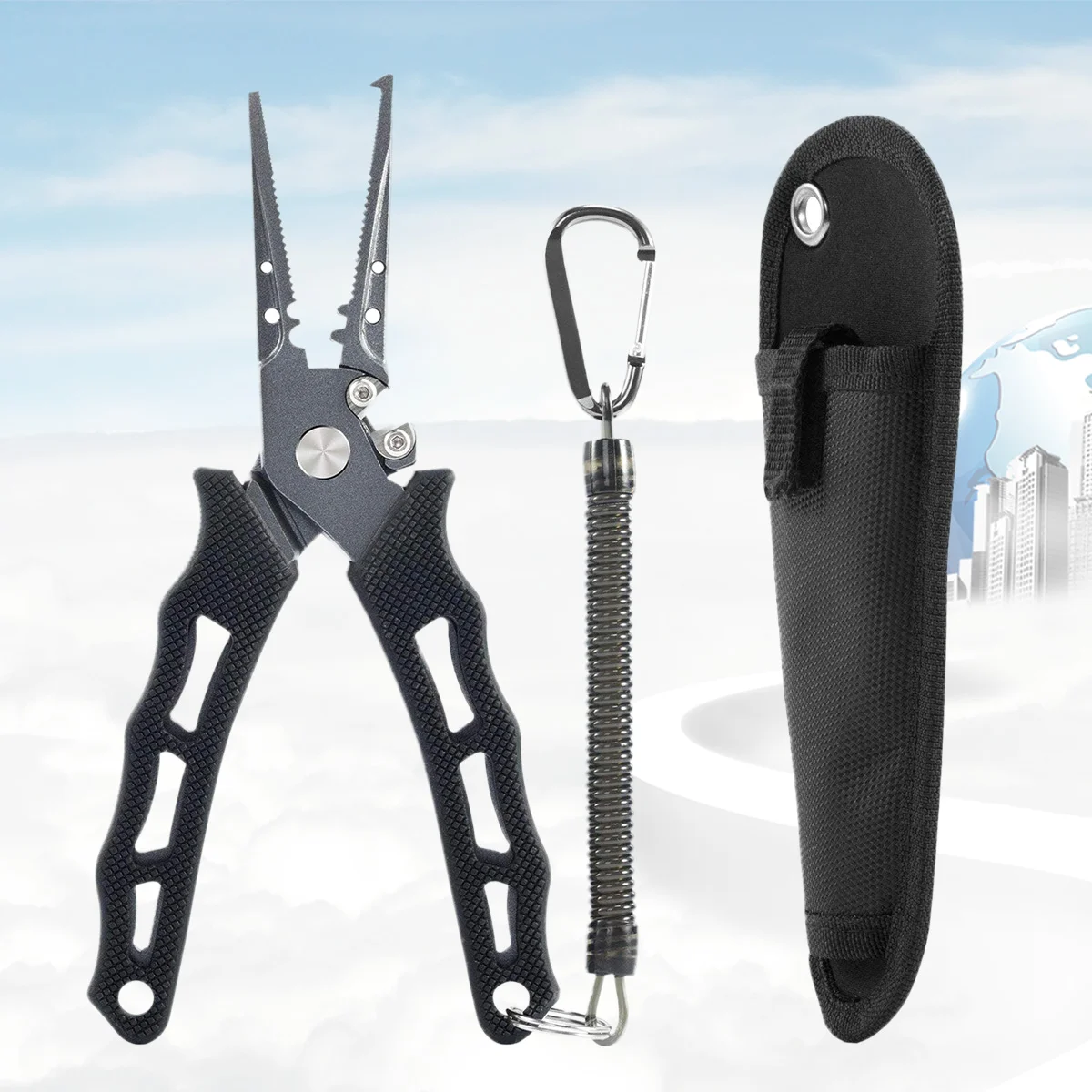 

3pcs Anti- Creative Practical Fishing Tool Sea Fishing Pliers for Woman Male