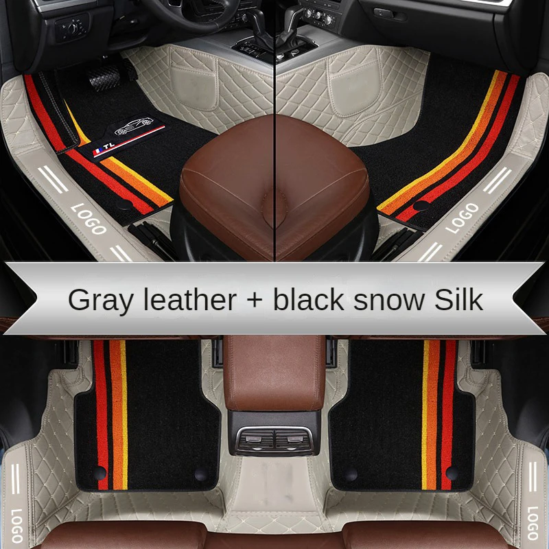 Двухслойные автомобильные коврики на заказ для BMW X3 2006-2016, водонепроницаемые коврики для ног, коврик для салона автомобиля, автомобильные аксессуары