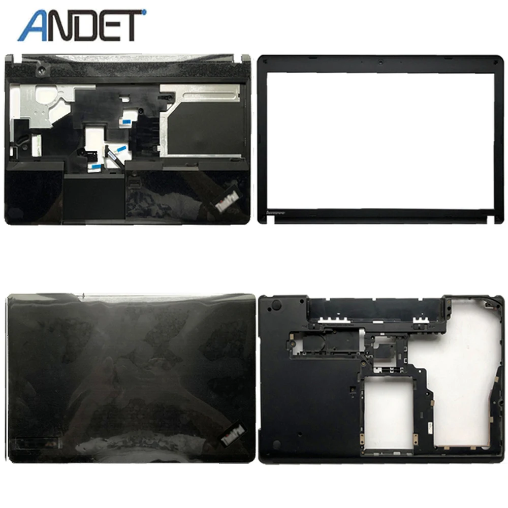 

New Original For Lenovo ThinkPad E530 E535 E530C E545 Laptop LCD Back Cover Front Bezel Hinges Palmrest Bottom Case Lower Cover