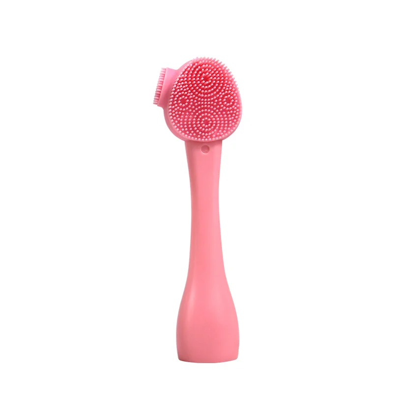 

Double Head Face Cleansing Brush Silicone Face Massage Brush Exfoliating Facial Cleanser Skin Care Tool Massager Dropshipping