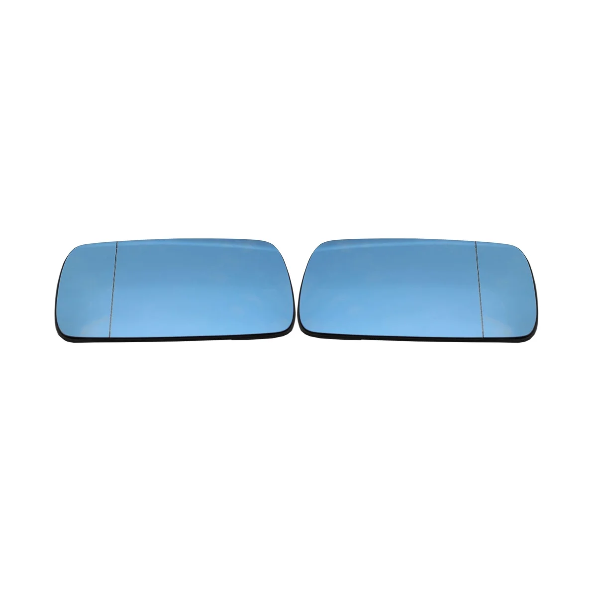

Heated Side Rearview Mirror Glass Anti-Fog Door Wing Mirror Sheet for E46 1998-2006 51168250437 51168250438