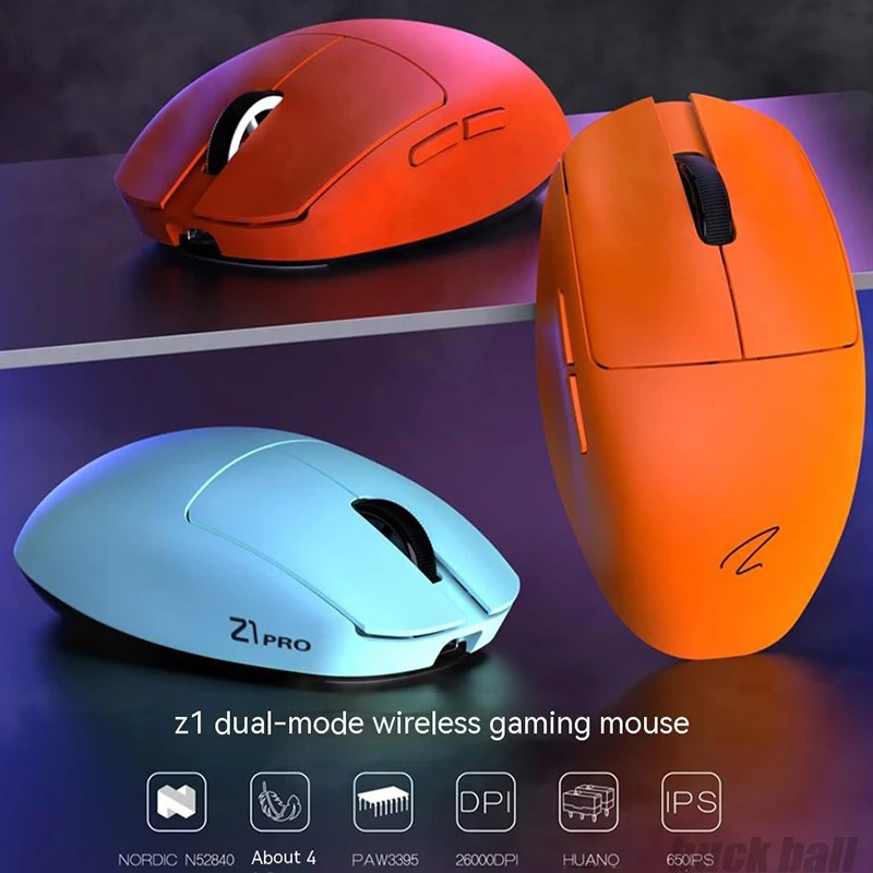 

Zaopin Z1 Pro 2.4g Wireless Mouse Paw3395 Sensor Light Weight Low Delay Fps Gaming Mouse Ergonomics Pc Gamer Laptop Accessories