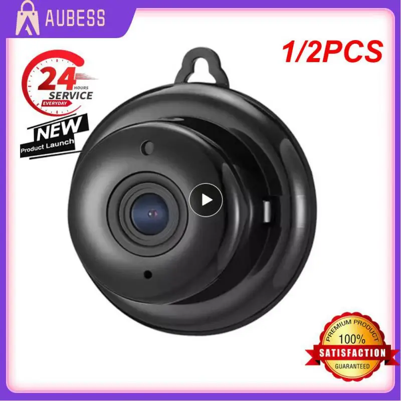 

1/2PCS 1080P Wireless Mini WiFi Camera IP Home Security Cam CCTV Surveillance IR Night Vision Motion Detect P2P Baby Monitor
