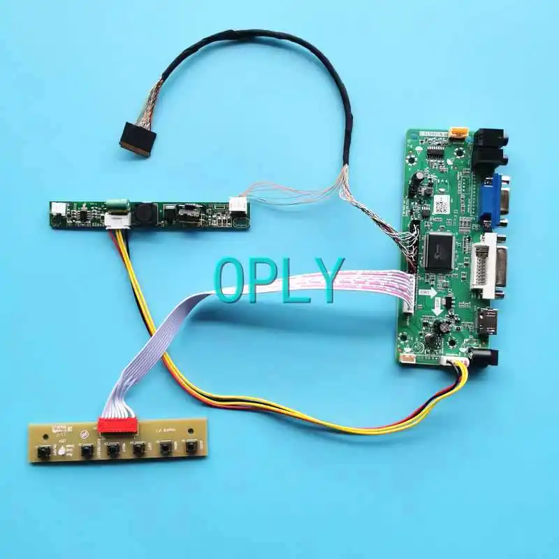 

Laptop Display Screen Controller Board Fit LP154WP2 LP154WP3 LP154WP4 1440*900 DVI VGA 40 Pin LVDS HDMI-Compatible DIY Kit 15.4"