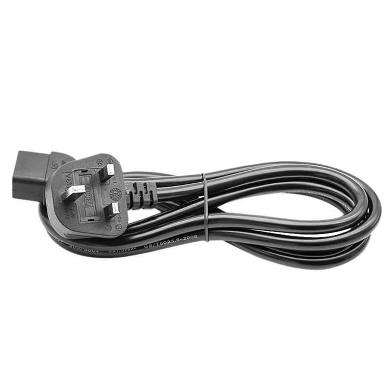 

IEC 320 C19 to Singapore UK 3 Prong Plug Extension Cord for UPS PDU, Connected to C19 AC Power Cable(UK Plug)