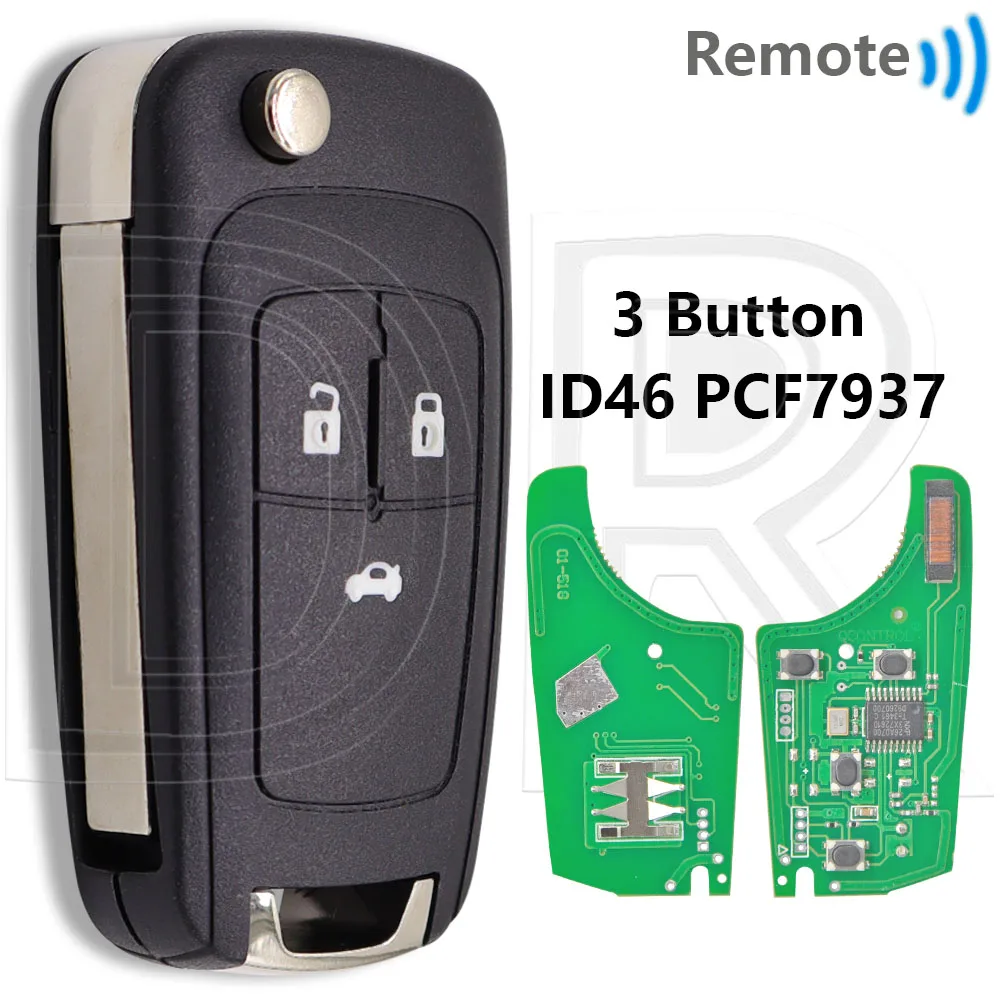 

Отличный ID46 PCF7937/PCF7952 315/433 МГц полуумный раскладной автомобильный дистанционный ключ для Chevrolet Spark Sail Malibu Cruze orlando Equinox Aveo
