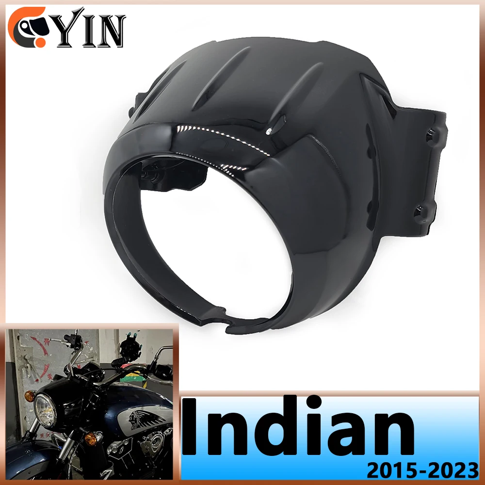 Motorcycle Accessories Windshield Headlight Bezel Upper Cover Fairing