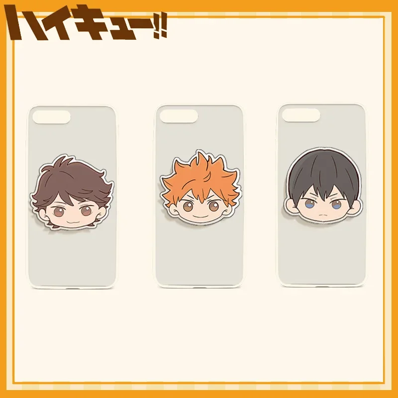 6 шт. аниме Haikyuu акриловый держатель для телефона масштабируемый кронштейн Hinata Shoyo