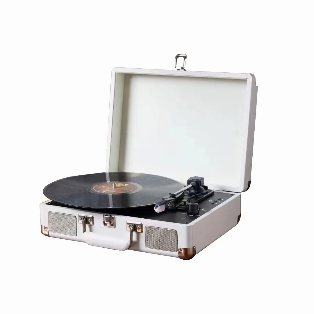 

2022 Best-selling Model Vinyl Record Player Gramophone BT Vintage Record Player 12V20W High Quality Sound Speaker Machine Gift