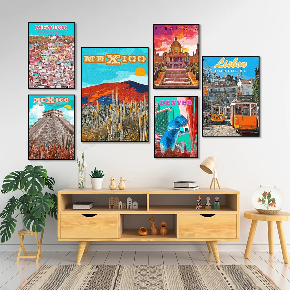 Печать на холсте Barcelona Museum ReachMani