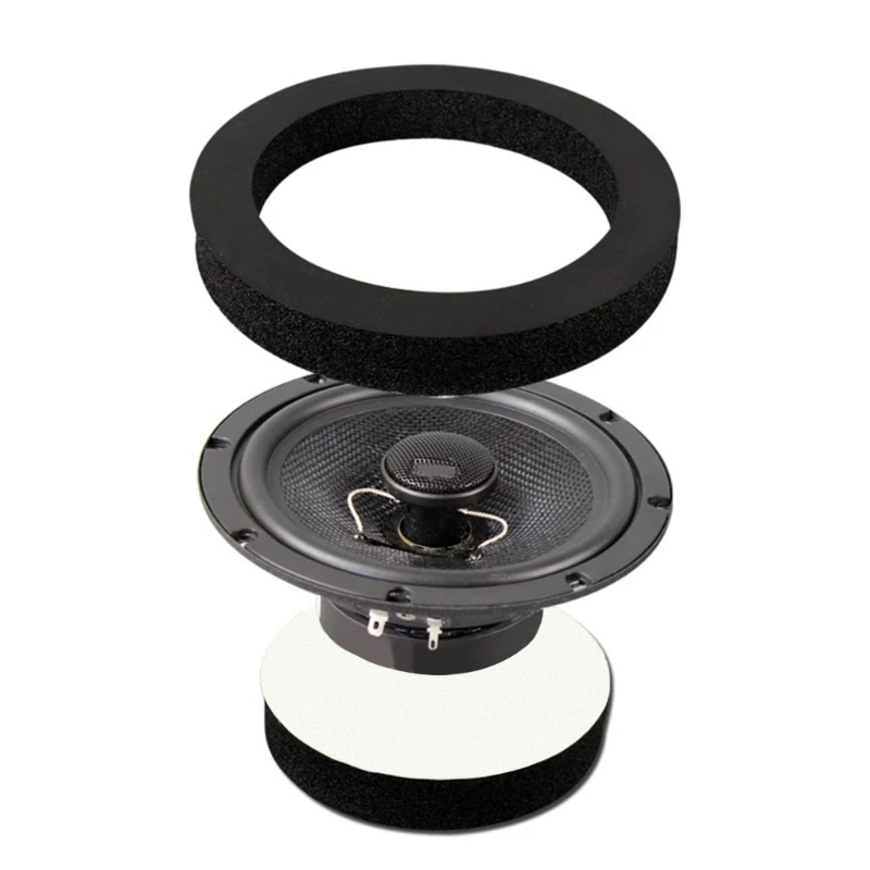 4 шт. универсальное 6 5-дюймовое изоляционное кольцо для автомобильного динамика