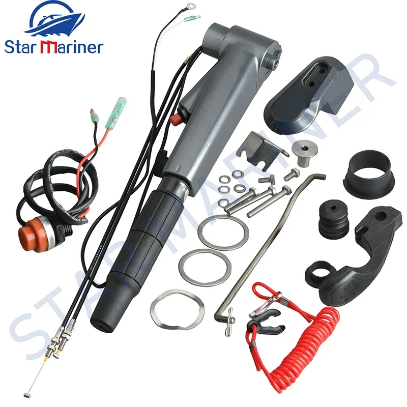 6AH-W0084 Ручка рулевого управления в сборе для подвесного мотора Yamaha 4-тактный F9.9 F13.5