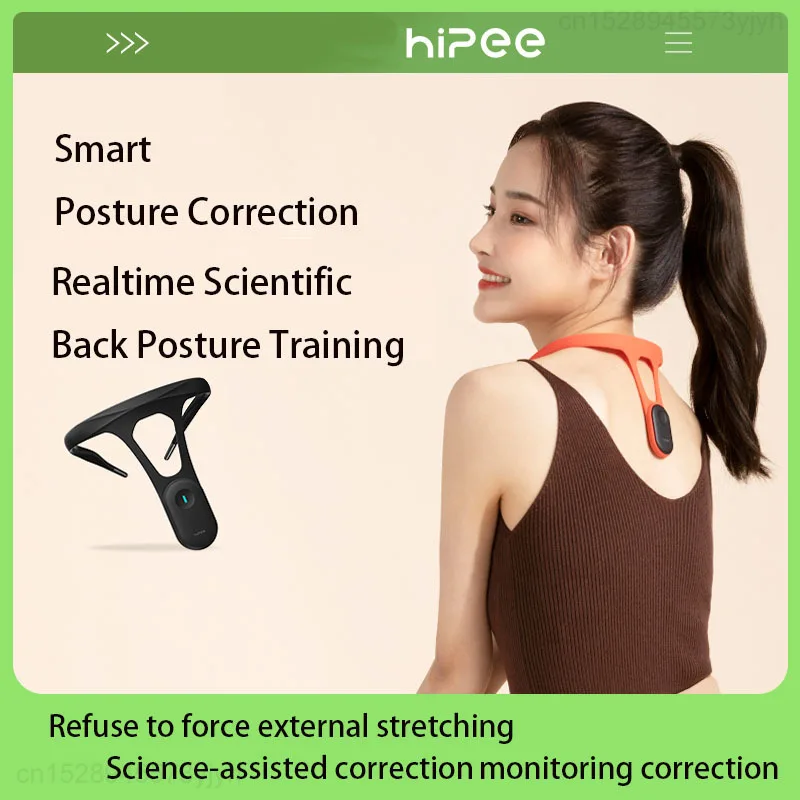 

Hipee Smart Posture Correction Device Realtime Scientific Back Posture Training Monitoring Corrector For Adult Child USB Charge