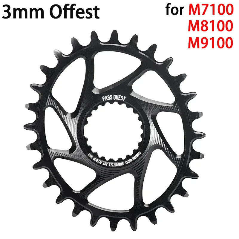 3 мм 6 офсетная велосипедная цепь 12S кривошипная система 28-38T для Deore Xt M7100 M8100 M9100