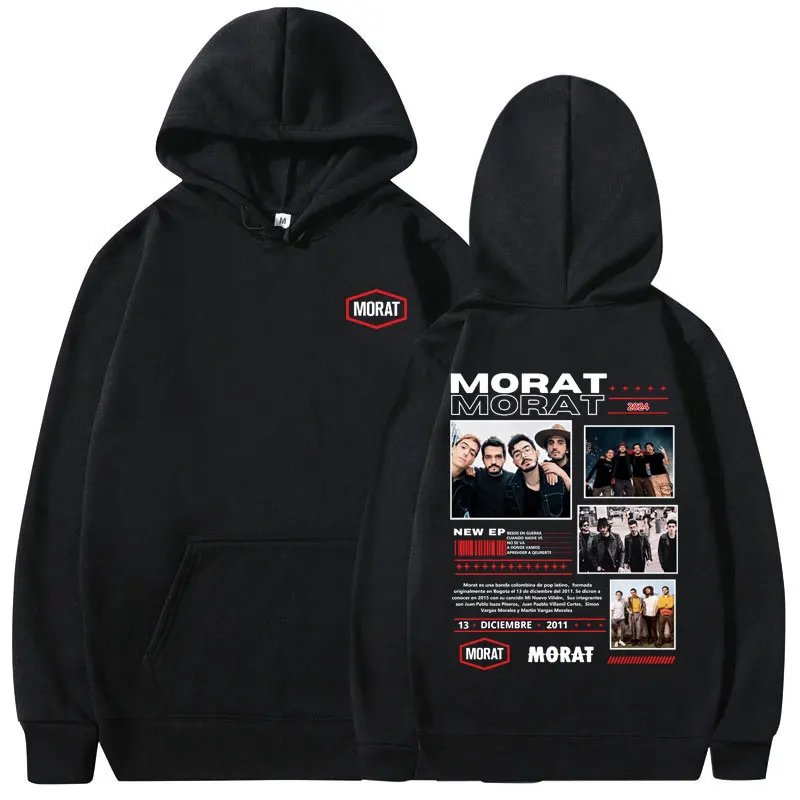 Толстовка с капюшоном Stye и принтом Группы Колумбии Мората для мужчин женщин