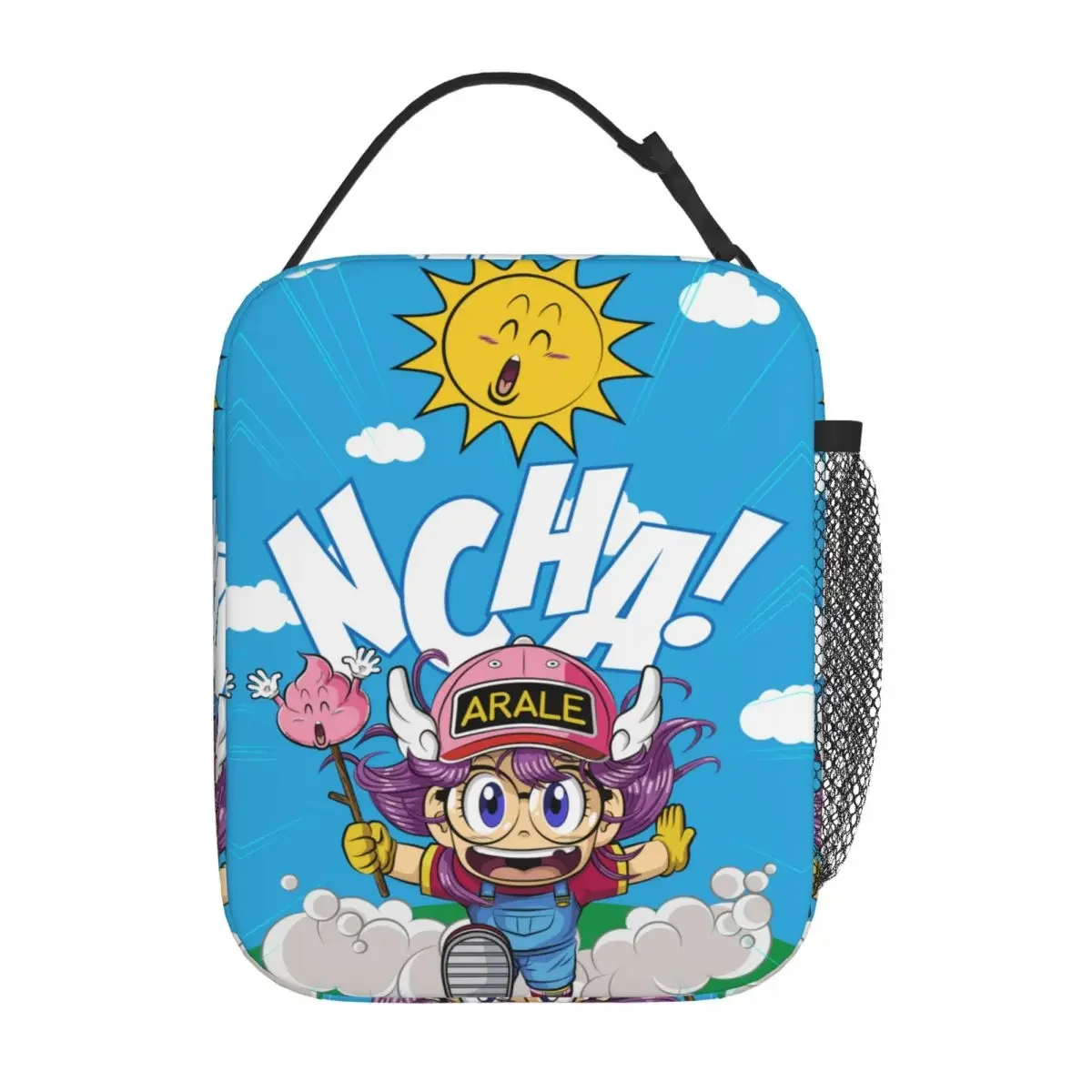 

Милая Arale Hoyoyo Dr Slump термоизолированная сумка для ланча школьная мультяшная многоразовая сумка Dr.Slump для ланча охладитель термокоробка для еды