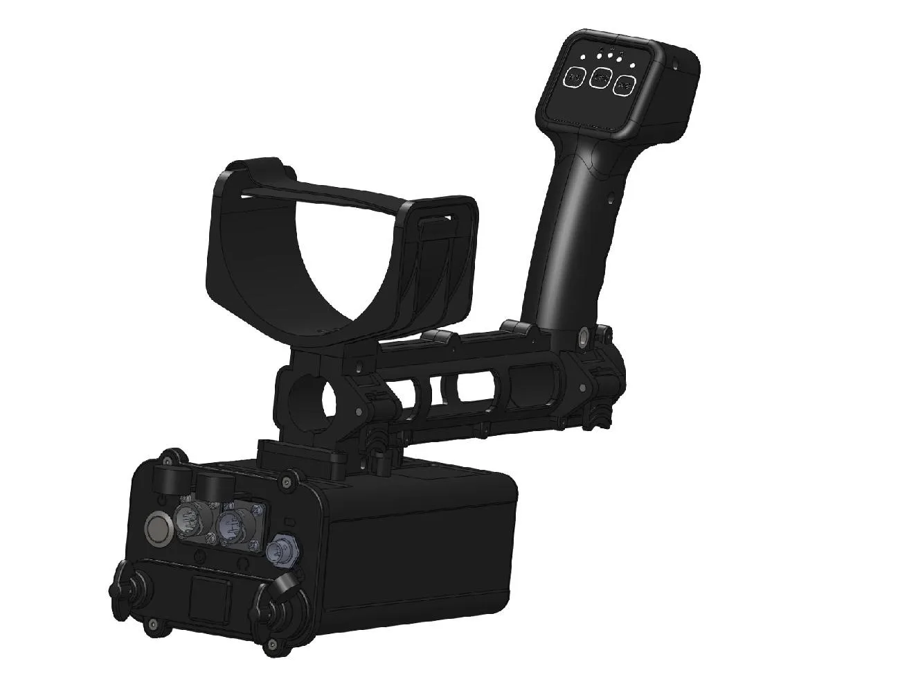 Двухчастотный промышленный металлоискатель для взрывоопасных шахт