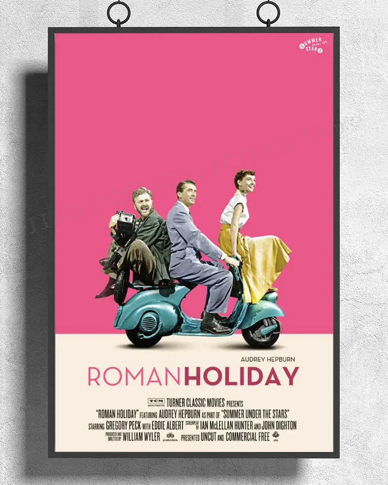 Шелковый постер Linbao &quotРимские каникулы&quot