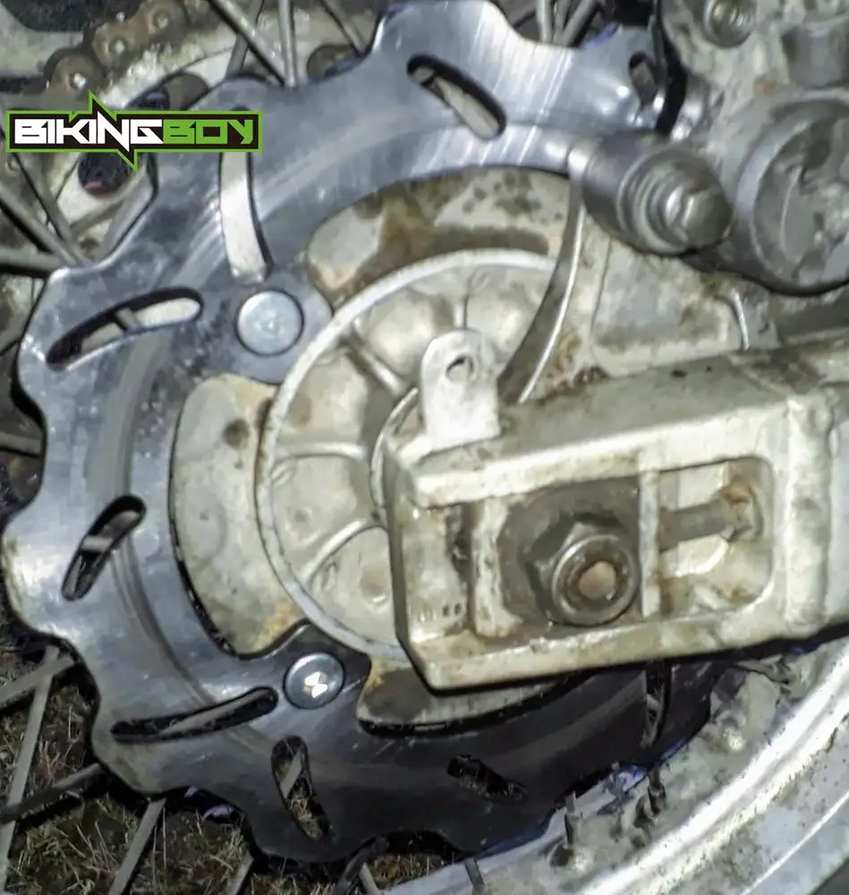 BIKINGBOY для Suzuki DR 650 SE 96 97 98 99 00 01 02 03 04 05 06 07 08 09 10 11 12 задний тормозной диск + колодки