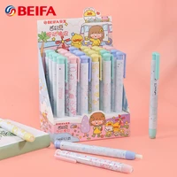 beifa retractable pencil eraser kawaii press cute erasers correction rubber for writing school stationery supplies