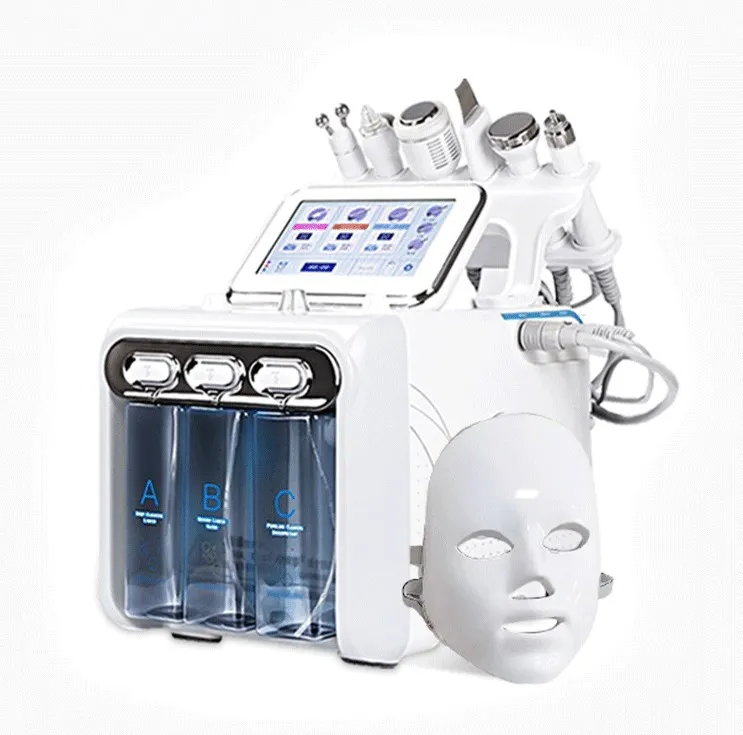

Facial Water dermabrasion Beauty Equipment 7 in 1 facial sauna machine with steamer