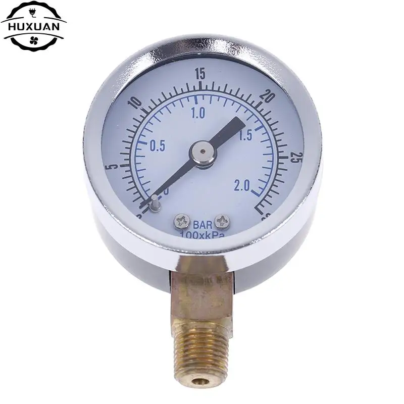 Hydraulische Gauge Manometer Druk Tester Terug Mount 1.5" Di