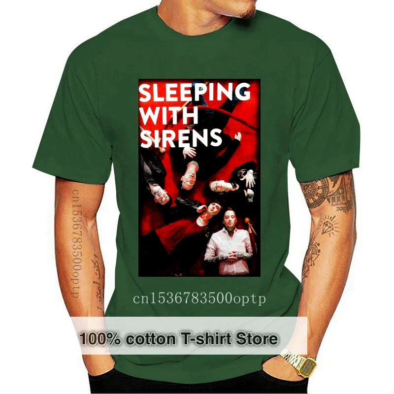 

2020 funny t shirt men novelty tshirt Sleeping With Sirens Red Carpet T-shirt