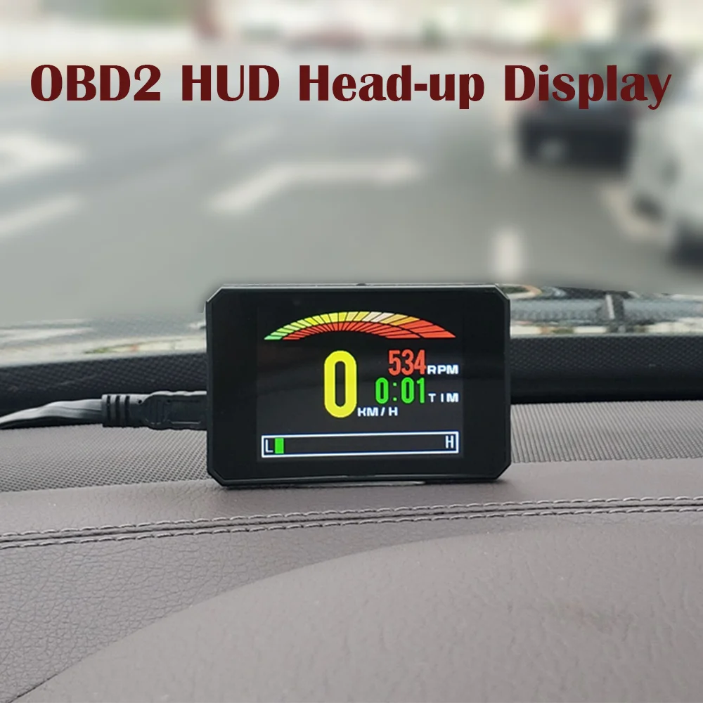 

OBD2 HUD Head Up Display Car Projector Speedometer OBD2 OBD Display Universal Digital Car Speedometer Tachometer Smart Gadget