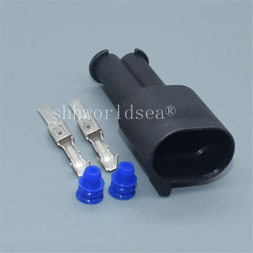 Shhworldsea 1 комплект 2-контактный автоматический герметичный штекер